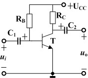 如图所示的电路，当增大电阻RB时，（） [图]A、IB增大B、IB...如图所示的电路，当增大电阻R