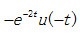 设反因果连续时间线性时不变系统的系统函数H（s)=1/（s+2)，则该系统的单位冲激响应函数h（t)