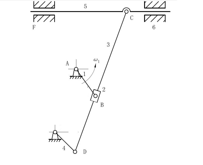 A、B、曲柄滑块机构C、移动从动件凸轮机构D、丝杠螺母机构