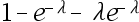 设随机变量X服从参数为的泊松分布，则的值为（）。