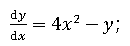 下列方程中的线性方程是（）