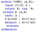 下列代码实现的功能为（） [图]A、比较器B、比较器C、译码...下列代码实现的功能为（） A、比较