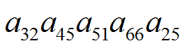 6级行列式中，项[图]带负号...6级行列式中，项带负号