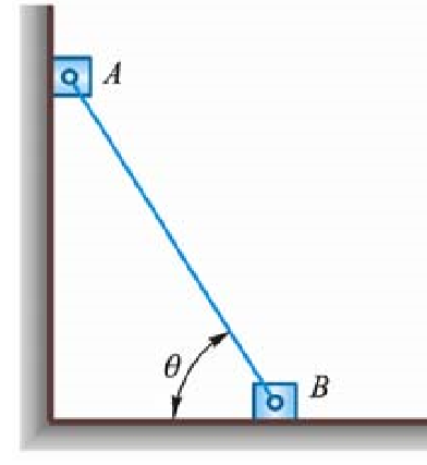 下图A、B两物体重量皆为200N，通过AB杆光滑铰接，不计杆重和摩擦，θ=60°，在图示位置自由释放