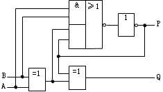 下图所示电路是一个组合逻辑电路。 [图]...下图所示电路是一个组合逻辑电路。 