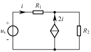 如图所示电路中的受控源为电流控制电压源。 [图]...如图所示电路中的受控源为电流控制电压源。 