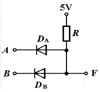【单选题】如图所示，电路输入与输出间实现的功能是（）。 