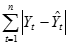 最小二乘准则是指使（）达到最小值的原则确定样本回归方程。