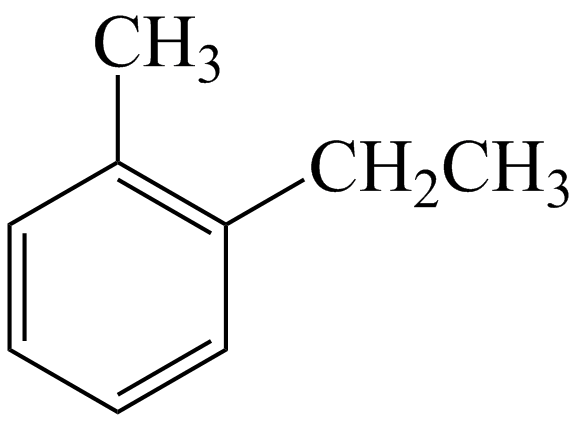 某芳烃分子式为，用重铬酸钾硫酸溶液氧化后得一种二元酸，该二元羧酸进行硝化反应只能得到一种一元硝基化合