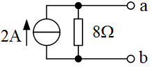用电路等效变换方法化简如下电路。 
