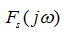 【单选题】满足抽样定理条件下，抽样信号fs(t)的频谱的特点是 。