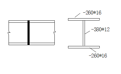 焊接工字形梁（如图所示）在板与翼缘处设置一条工厂拼接的对接焊缝，拼接处承受的M=150kN·m , 