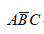 【单选题】如图所示电路的逻辑表达式F=（）。 A、ABB、AB+BCC、D、