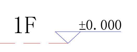 如下图的立面标高符号为（） 