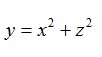 在空间直角坐标系中，下列方程表示锥面的是（）．