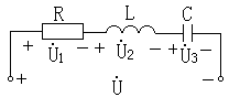 下图所示电路中，U1=4V，U2=6V，U3=3V，则U=_____V。 