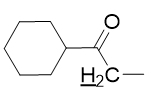 在乙酸和溴的作用下，下列有下划线的H发生α-卤代反应的活性最高的是