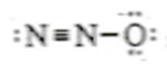 【单选题】1.氧化氮的Lewis结构式为 Identify the lowest-energy Le