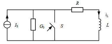 图6所示电路当开关S闭合前已达稳定状态，在t=0时刻将开关S闭合，则t＞0后电感元件中的电流（）。 