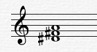 【单选题】下列和弦哪一个是a和声小调的重属和弦？