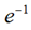 二维随机变量（X,Y）的联合密度函数为 则常数c=（）。A、B、eC、D、1