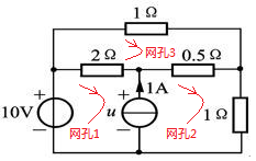 电路如下图所示，则下列网孔电流方程列写正确的是 [图]...电路如下图所示，则下列网孔电流方程列写正