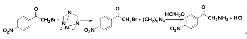 下图为对硝基- a-氨基苯乙酮盐酸盐的制备过程，反应体系不能含有水和氢溴酸。关于该过程，下列说法错误