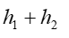 如图1所示容器中盛有两种不同的液体（），则图中测压管内液体高度h=()。 