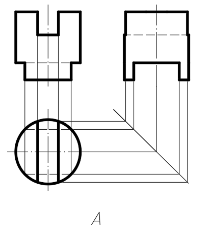 求圆柱被切割后的水平投影和侧面投影。 