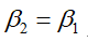 对于回归模型  下列约束中，（）不是线性约束。