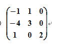 求下列矩阵的特征值特征向量 [图]（以图片形式上传答案...求下列矩阵的特征值特征向量 （以图片形式
