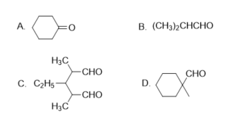 下列化合物，不能发生羟醛缩合反应的是（） 