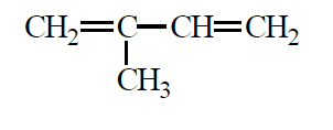 下列化合物中能与顺丁烯二酸酐反应生成固体产物的是：