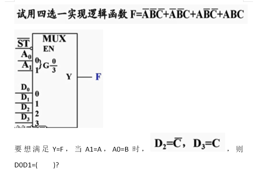 a,四路数据选择器b,八路数据选