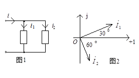 在图1所示的电路中，已知[图]，[图]，给定 i1 ，i2 的相量...在图1所示的电路中，已知，，