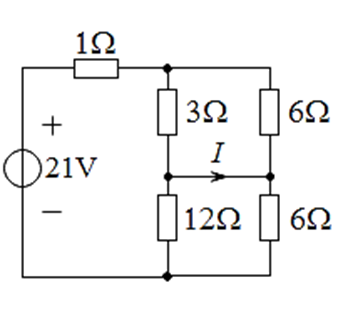 计算下图中的电流 I=______。 