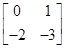 给定线性定常系统。现知，对应于两个不同初始状态的状态响应为：  则系统矩阵A 为()