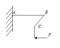  图示空间折杆，BC段是（）变形。