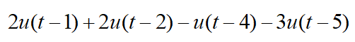 The close form of x（t) in Figure 1 is [图]A、[图]B、..