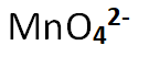 锰的下列物种在酸性溶液中发生歧化反应的是（）