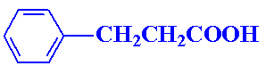 某化合物分子为C9H10O2，其1H NMR数据如下：δ=10.9（单峰，1H)，7.38（单峰，5