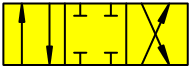 [图] 这个图形符号表示的是二位四通换向阀。... 这个图形符号表示的是二位四通换向阀。