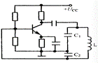 试用反馈振荡器的相位条件判别下图能产生振荡的电路（)。