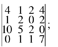 计算四阶行列式的值[图]...计算四阶行列式的值