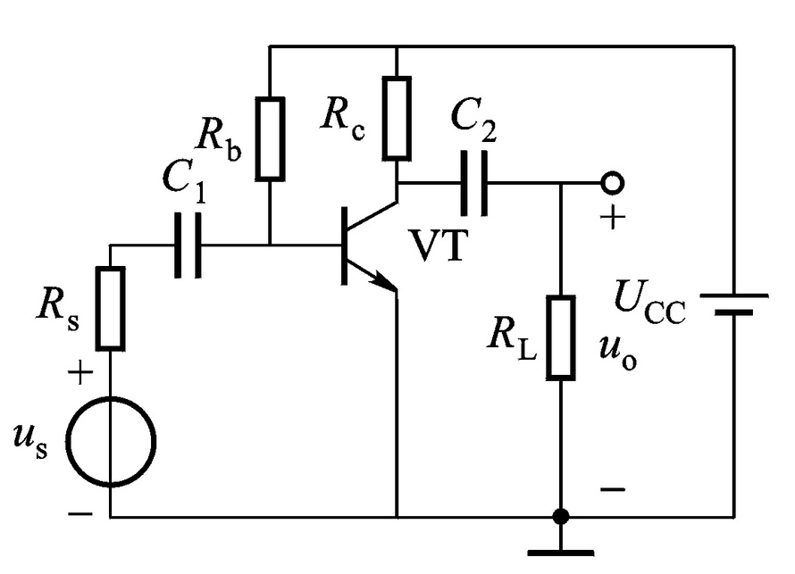 电路如图所示，电路的静态工作点与温度无关。 [图]...电路如图所示，电路的静态工作点与温度无关。 