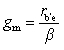 在混合参数与H参数之间的关系中，下列表达式正确的是 。