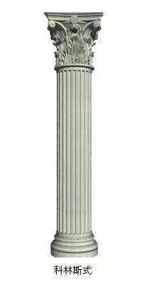 希腊帕台农神庙的柱子是其美感的重要来源，被称为“女庙男柱”，她用的是以下哪种柱形（）