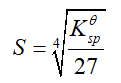 对[图]型难溶电解质溶解度S和溶度积[图]的关系（）。A、[...对型难溶电解质溶解度S和溶度积的关