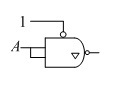 图示为TTL门电路，试判断该电路能否实现非逻辑运算功能。 