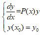 一阶线性微分方程初值问题[图]的解是[图]。（）...一阶线性微分方程初值问题的解是。（）